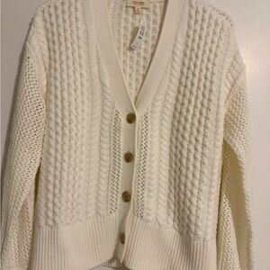 Cozy Cream Knit Cardigan